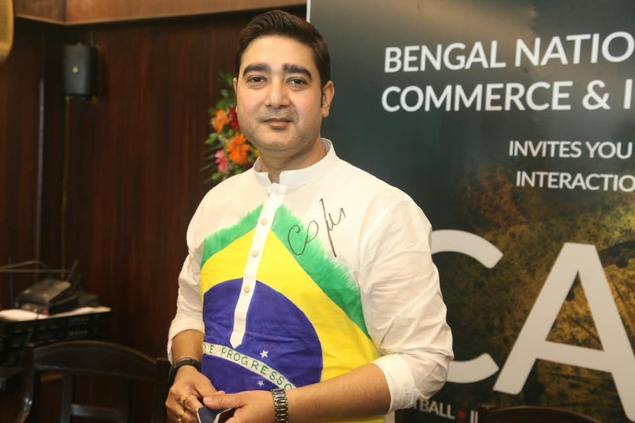 Kunal Saha at a Bengal National Chamber of Commerce & Industry event